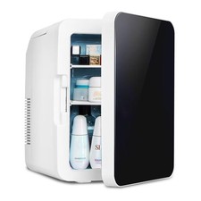 eklipt Mini Fridge for Bedrooms 10L/12 Cans with AC/DC Powered Quiet Mode Small