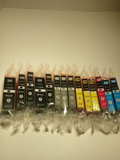 14 Comp Ink Set with GREY for PGI-225 CLI-226 CANON MG6120 MG6220 MG8120 MG8220