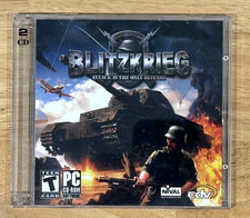 Vintage 2003 Blitzkrieg Attack is The Only Defense 2 CD Rom PC Game