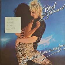 Rod Stewart Blondes Have More Fun Vinyl Record LP VG/VG RVLP 8 1978
