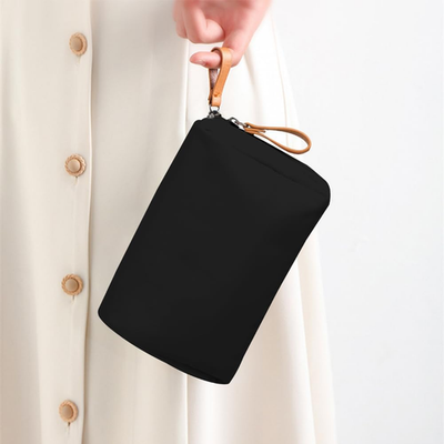 2 Stück Kosmetiktasche Mit Trennwand - Wasserfester Polyester, Doppelter Reißverschluss - Leichte Reise-Make-up-Tasche