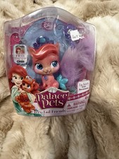 Disney Princess Palace Pets Furry Tail Friends Treasure Ariel's Kitty NOS in Pkg