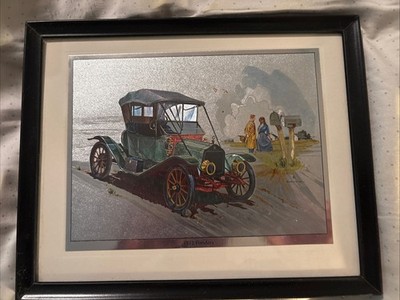 1912 Flanders Fiol Picture Framed
