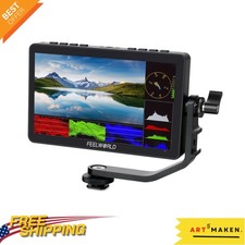 F5 Pro V4 6-Inch Touchscreen DSLR Monitor with 4K HDMI and Tilt Arm