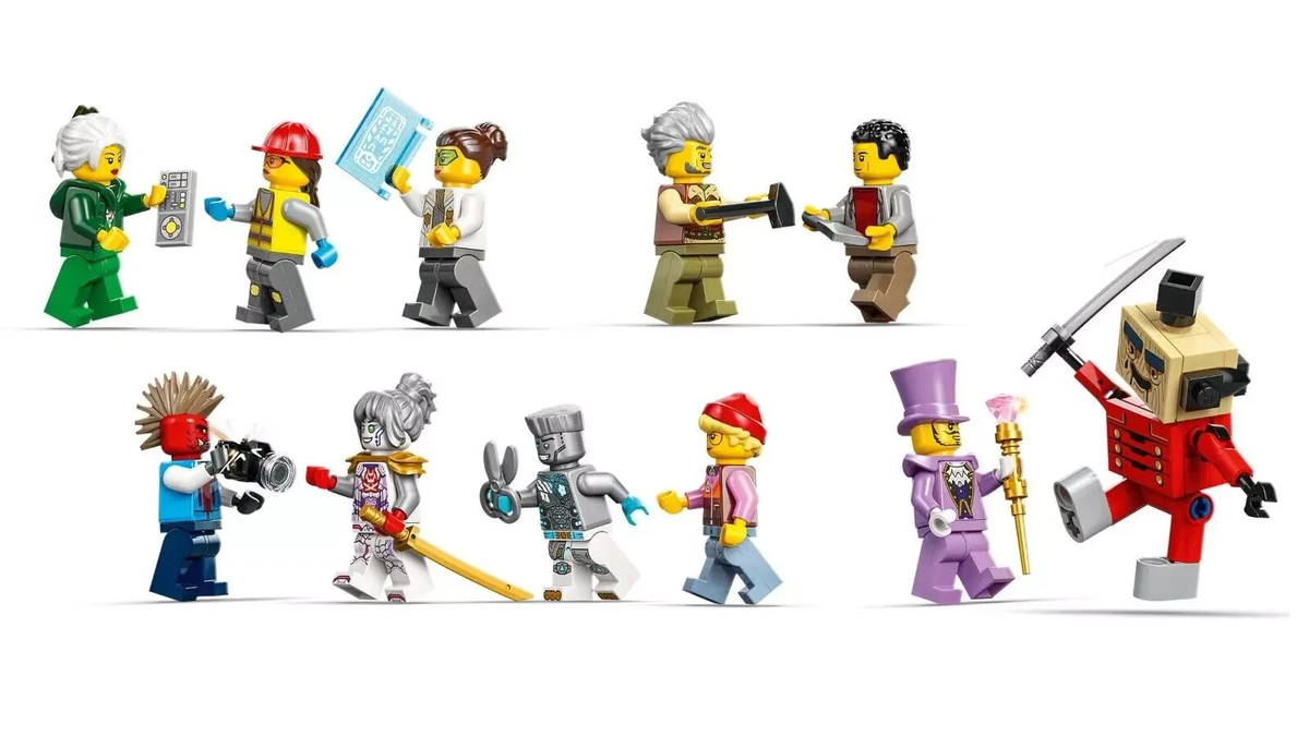 LEGO 71837 Ninjago CITY WORKSHOPS Minifigures Never Assembled | eBay