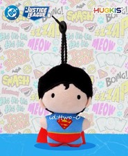 Superman DC Liga de la Justicia Juguete de Peluche Muñeca Bolso Dije Llavero 4"