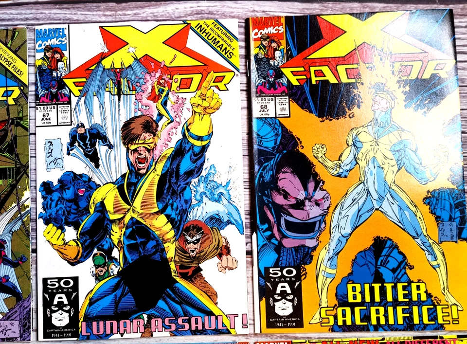 X-Factor Lot of 12 Comics. #'s 65-72,74-76 and 78. Marvel Comics 1991-1992. - Image 3 of 4