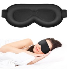 Sleep Mask for Side Sleeper Women Men, Eye 1 Count Pack of 1 , Black