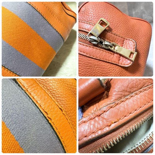 Gucci Sherry Line Mini Boston Bag 2Way Leather Authentic Used Item From Japan - Picture 19 of 19