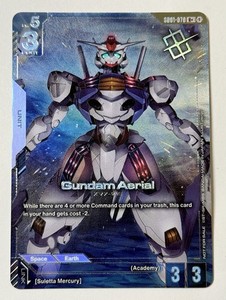 Gundam Aerial Card | eBay