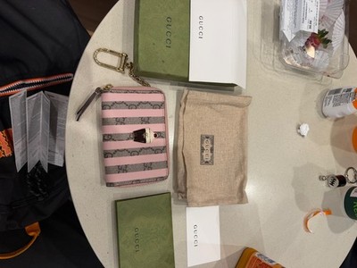 gucci love parade ice cream card wallet never used
