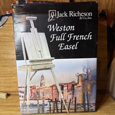 Jack Richeson Weston Full French Easel Artist Hard Wood Painting Art Brand New