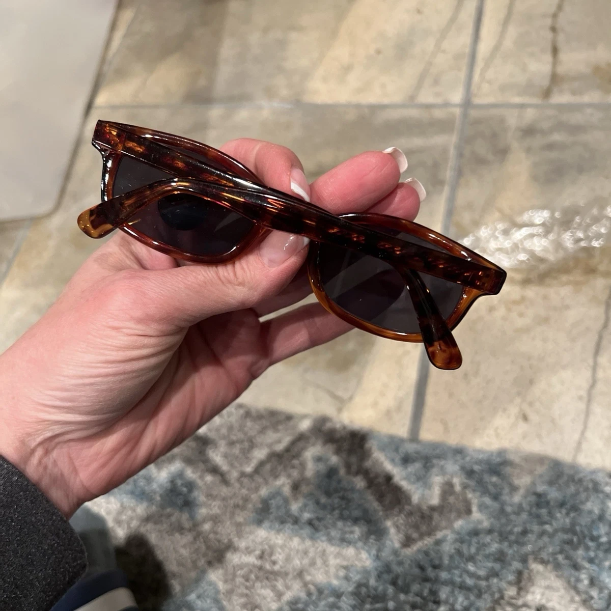 VTG l.a. Eyeworks Miles 142 Tortoise Shell Low Profile Sunglasses Artsy Italy La Eyeworks Sunglasses | eBay main image 4