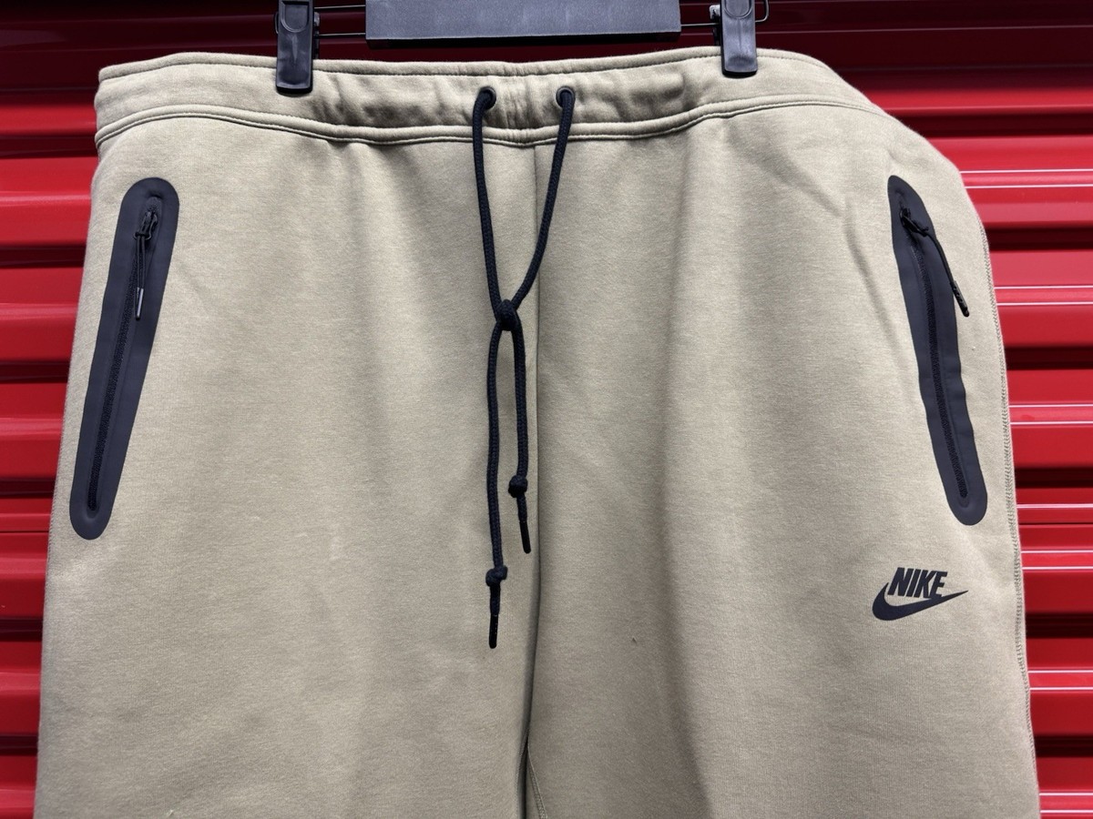 エアポッツ Men's Size XXL - Nike Tech Fleece Open Hem Pants Neutral Olive