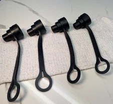 Enerpac CD411 Dust Cap Rubber For CR400 CH604 3/8” Hydraulic Coupler Qty 4 NEW!