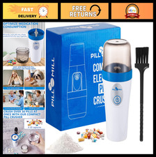 Electric Pill Crusher - Fine Powder Grinder for Tablets  Medicine - Ideal for E