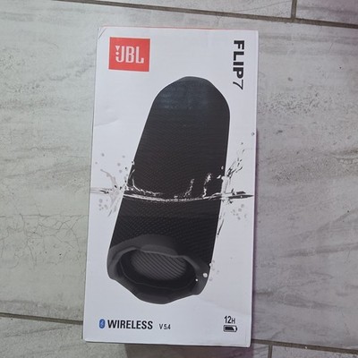 JBL FLIP 7 Portable Waterproof Wireless Bluetooth Speaker - Black