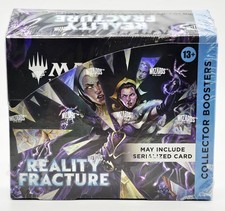 Magic The Gathering Reality Fracture Collector Booster Display Box Sealed New