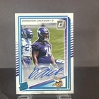 2025 Topps Signature Donovan Jackson Red (RAW)