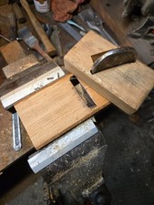 Japanese Skewed Scraper Plane, Dai Naoshi Kanna, Restored, Sharpened, Set Up