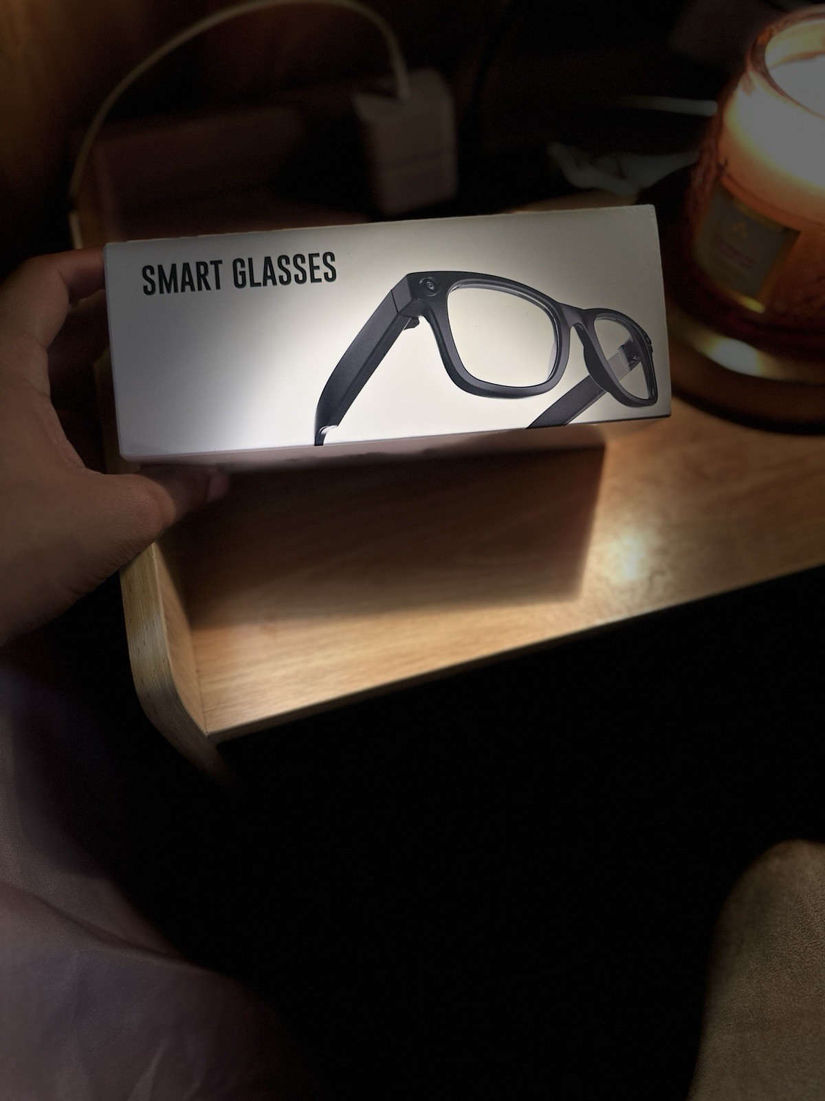 Ai Meta Glasses - Black Frame, Box Included, Smart Glasses