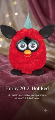  Hasbro Furby 2012 Hot Red Rot A3150 Interaktiv Spielzeug Top Zustand