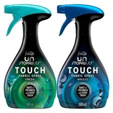 Unstopables Touch Fabric Spray And Odor Fighter, Fresh & Breeze, 16.9 