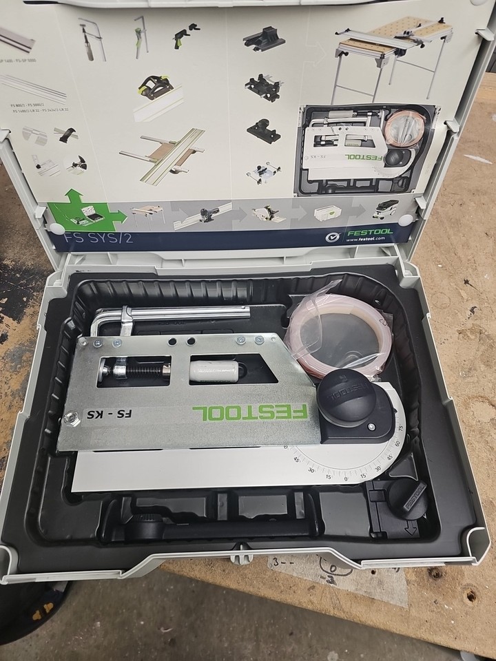 Festool Systainer Rails Festool FS-SYS/2 Guide Rail Angle Set with Systainer Case | eBay UK