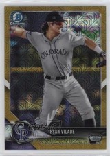 2018 Bowman Chrome Prospects Mega Box Gold Mojo Refractor /50 Ryan Vilade 1l2