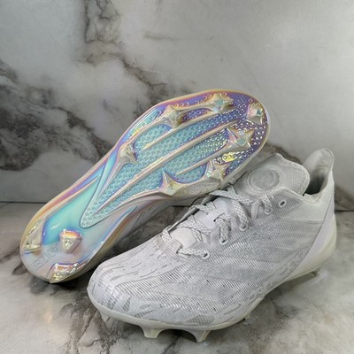 Adidas Adizero Electric Speed Juice Football Cleats Mens SZ 9.5 White New IE4413