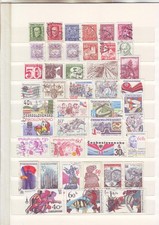 Tschechoslowakei versch. Briefmarken alt + neu, gestempelt kl. Sammlung, Lot