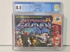 JET FORCE GEMINI GRADED CGC 8.5 Nintendo 64, 1999 Factory Sealed N64 NEW VINTAGE