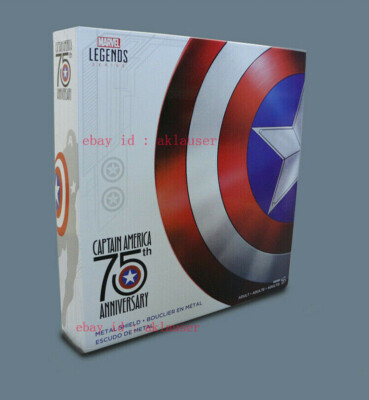 New Marvel Legends Captain America 75th Anniversary Avengers Shield Alloy Hasbro