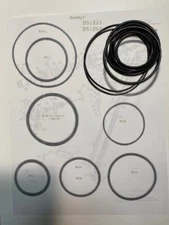 O-Ring Depot O-Ring Kit compatible  with DeWalt D51825 Nailer