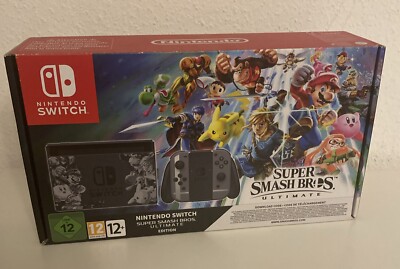 Nintendo Switch: Super Smash Bros. Ultimate Edition Handheld-Spielekonsole OVP