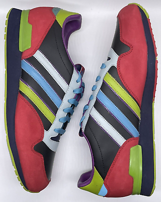 adidas Originals Mens ZXZ Plus 2007 Red Green 077527 Size adidas Originals Mens ZXZ Plus 2007 Red Green 077527 Size