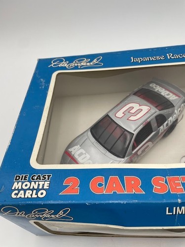 Dale Earnhardt ACDelco 2 Car set Limited Japanese Race Edition Silver & Black - Picture 3 of 9