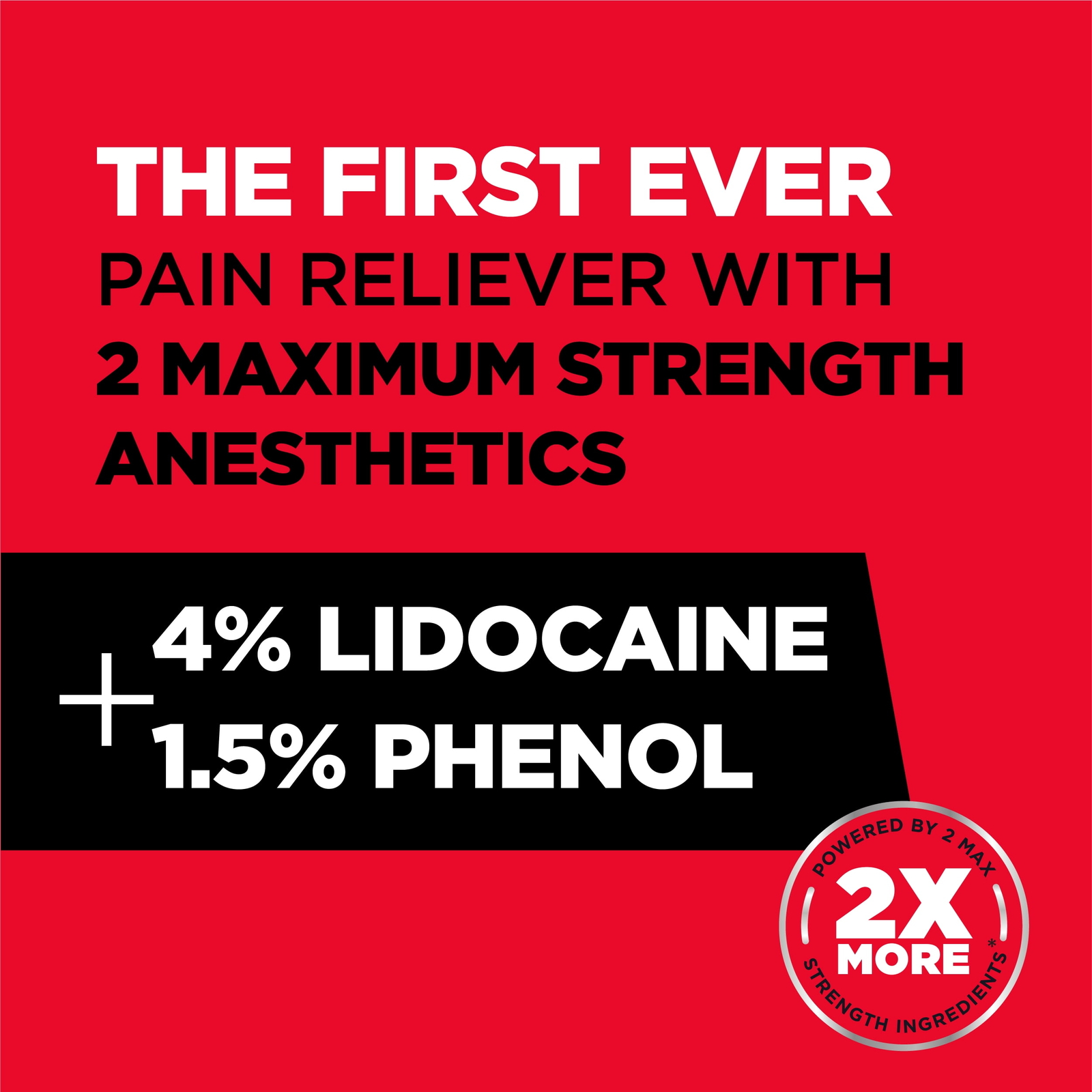 Absorbine Jr Pro Max Strength Lidocaine with Phenol Pain Numbing Dry