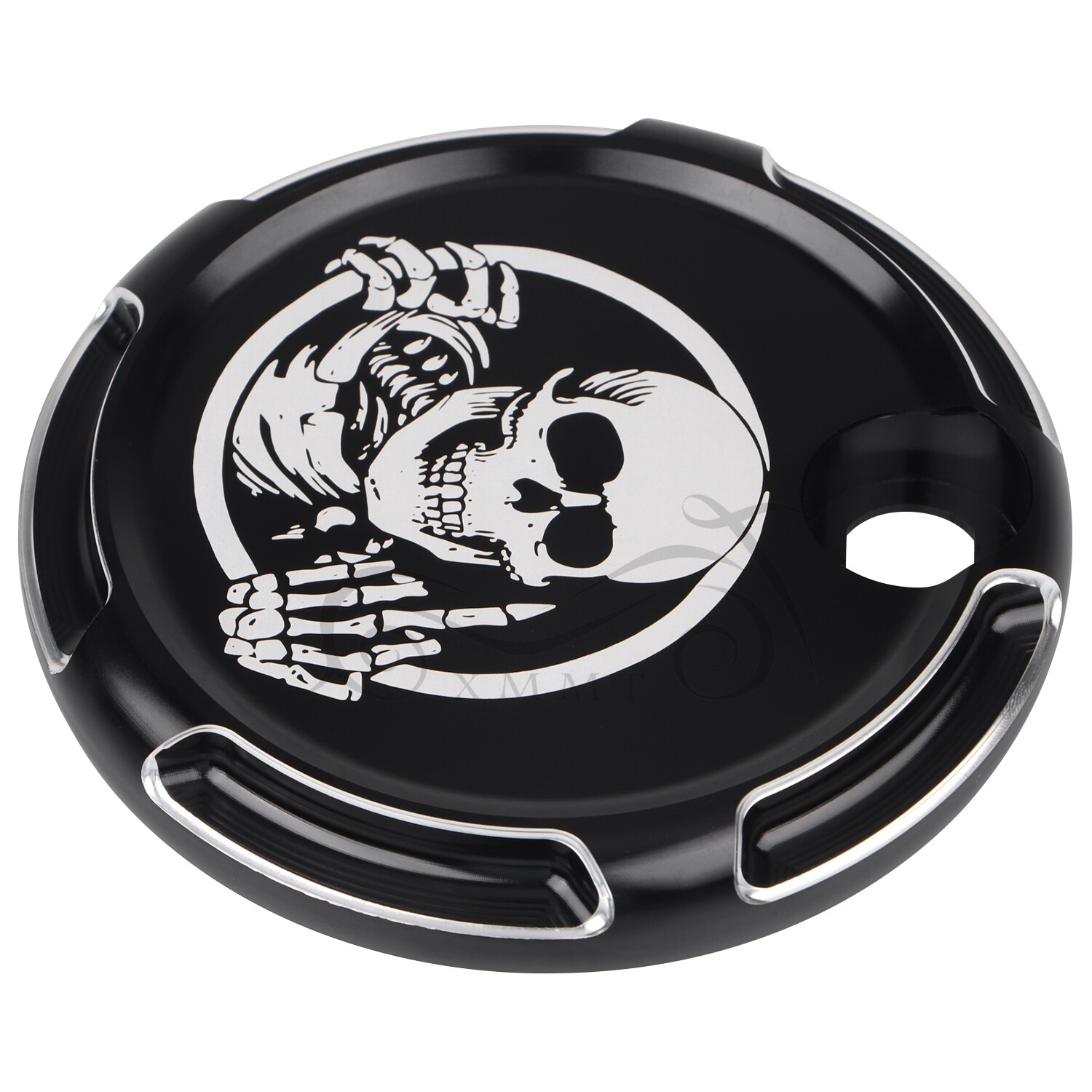 Black Fuel Gas Tank Door Cover For Harley Electra Glide Ultra Limited