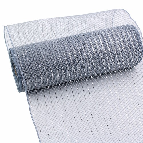 26cm*10yard Flower Gift Wrapping Plastic Net Christmas Ribbon Gold Wire Mesh - Picture 35 of 37