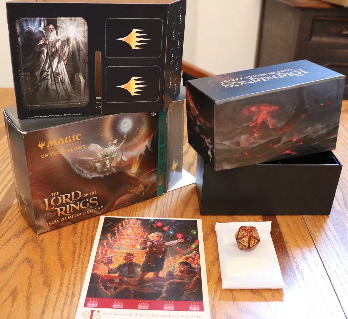 The Lord of the Rings: Tales of Middle-earth, Gift Edition Bundle D20 Die  The Lord of the Rings: Tales of Middle-earth, Magic