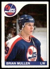 1985 O-Pee-Chee Hockey Brian Mullen #195 PSA 9