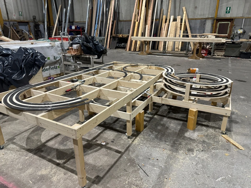Modelleisenbahn/Lego Rahmenbau/Modulbau Spur H0/N- Größe frei wählbar - Bild 4 von 4
