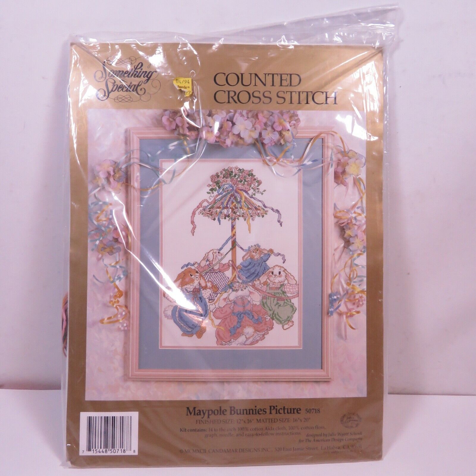 Something Special Counted Cross Stitch #50718 Maypole Bunnies Picture