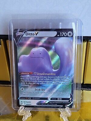 POKEMON TCG DITTO V 50/72 SHINING FATES ULTRA RARE!!