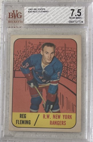 1967-68 TOPPS #30 REG FLEMING RANGERS BVG NM+ 7.5 | eBay