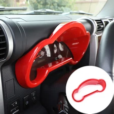 Red Interior Dashboard Instrument Box Trim Cover For Toyota FJ Cruiser 2007-21