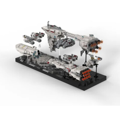 Micro Diorama EPISODE 5 : Last Scene REBEL FLEET 2003 Stück MOC-71664 Neu