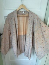 Vintage floral short kimono - one size
