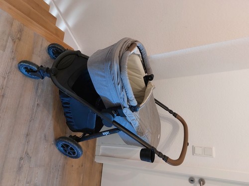 JOIE Kombikinderwagen Versatrax Bundle laurel mit Winterfußsack von Braun - Bild 5 von 9